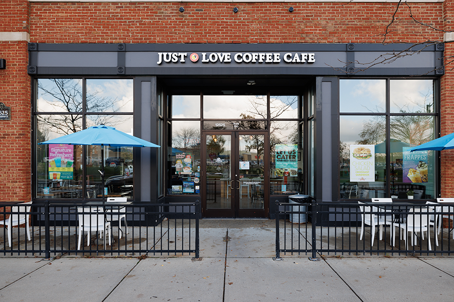 Just Love Coffee Cafe Storefront