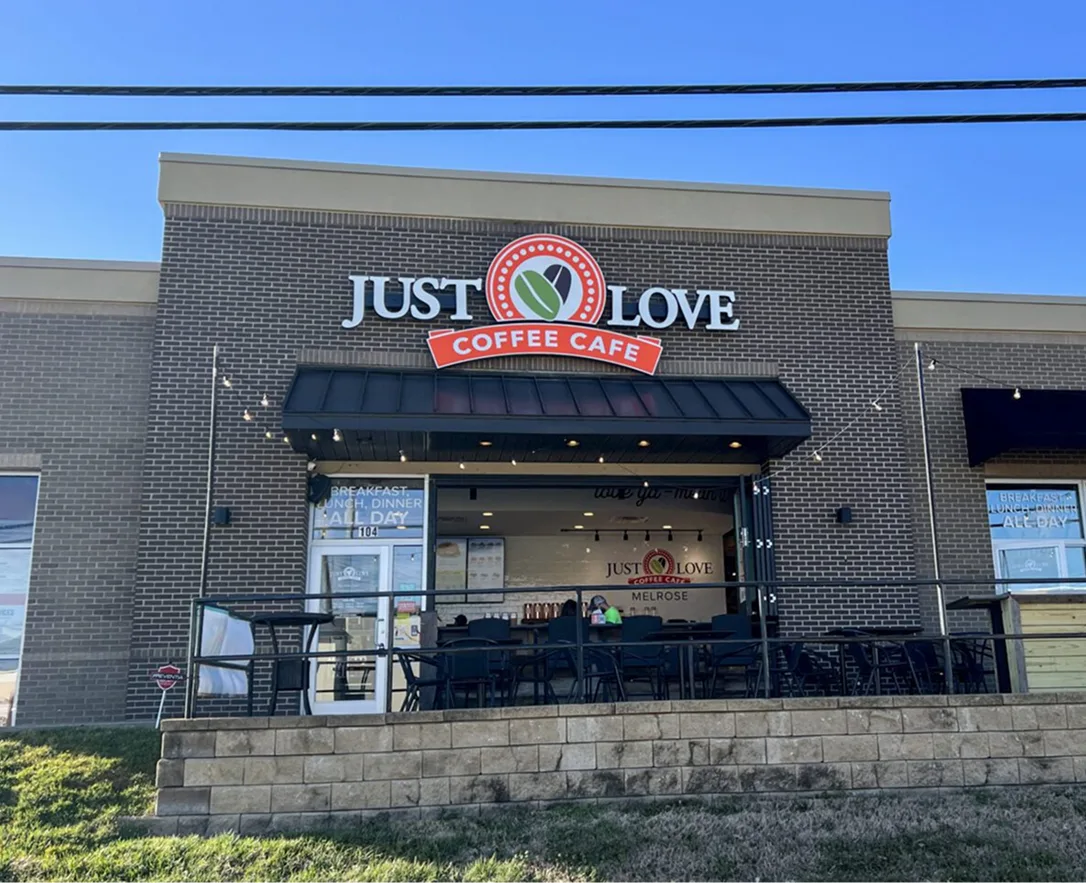 Just Love Coffee Cafe Storefront